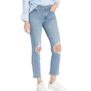 Levi’s 724 high rise straight crop - 29